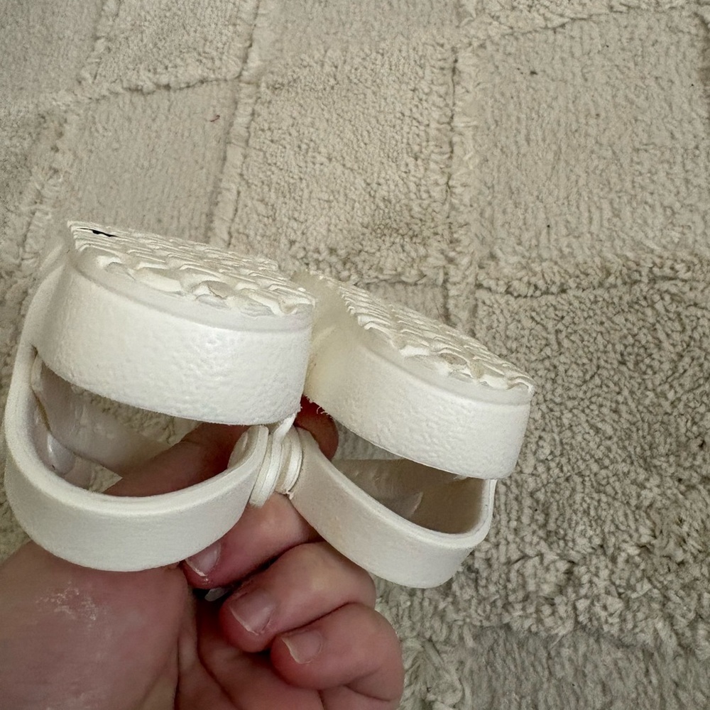 Kids Birkenstocks White Shoes - Picture 5 of 7